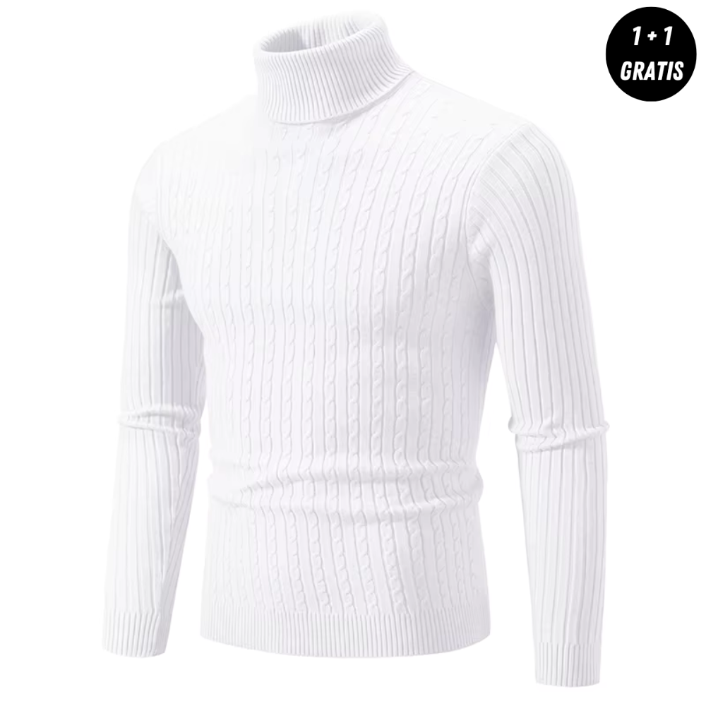 Sommerfeld™ | Warmer Strickpullover mit Rollkragen