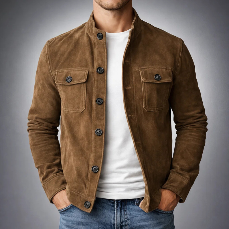Alpenfeld | Elegante Wildlederjacke