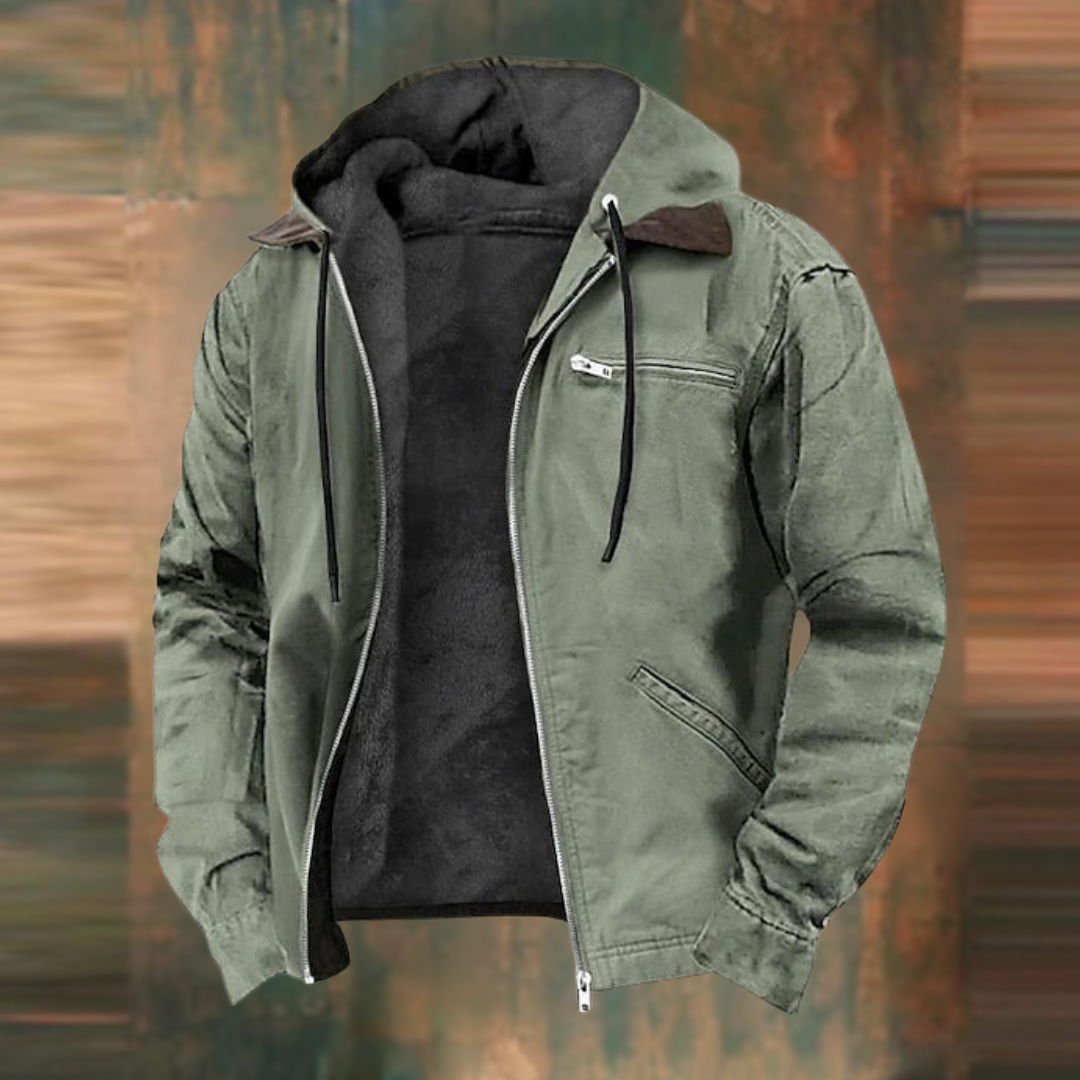 Alpenfeld | Warme Hoodie-Jacke für Herren