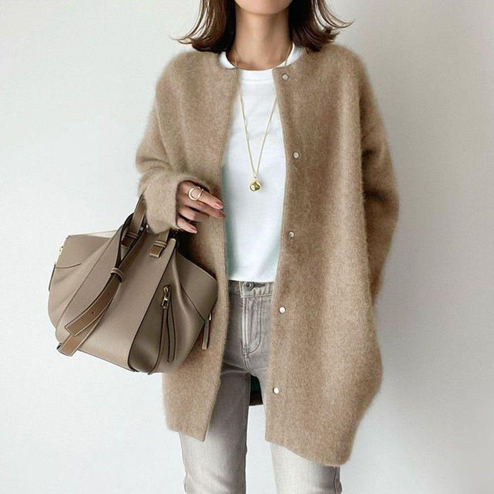 Alpenfeld | Langer Cardigan im Vintage-Stil