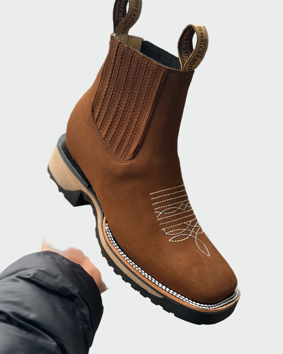 Alpenfeld™ | Cowboy-Stiefel aus Leder