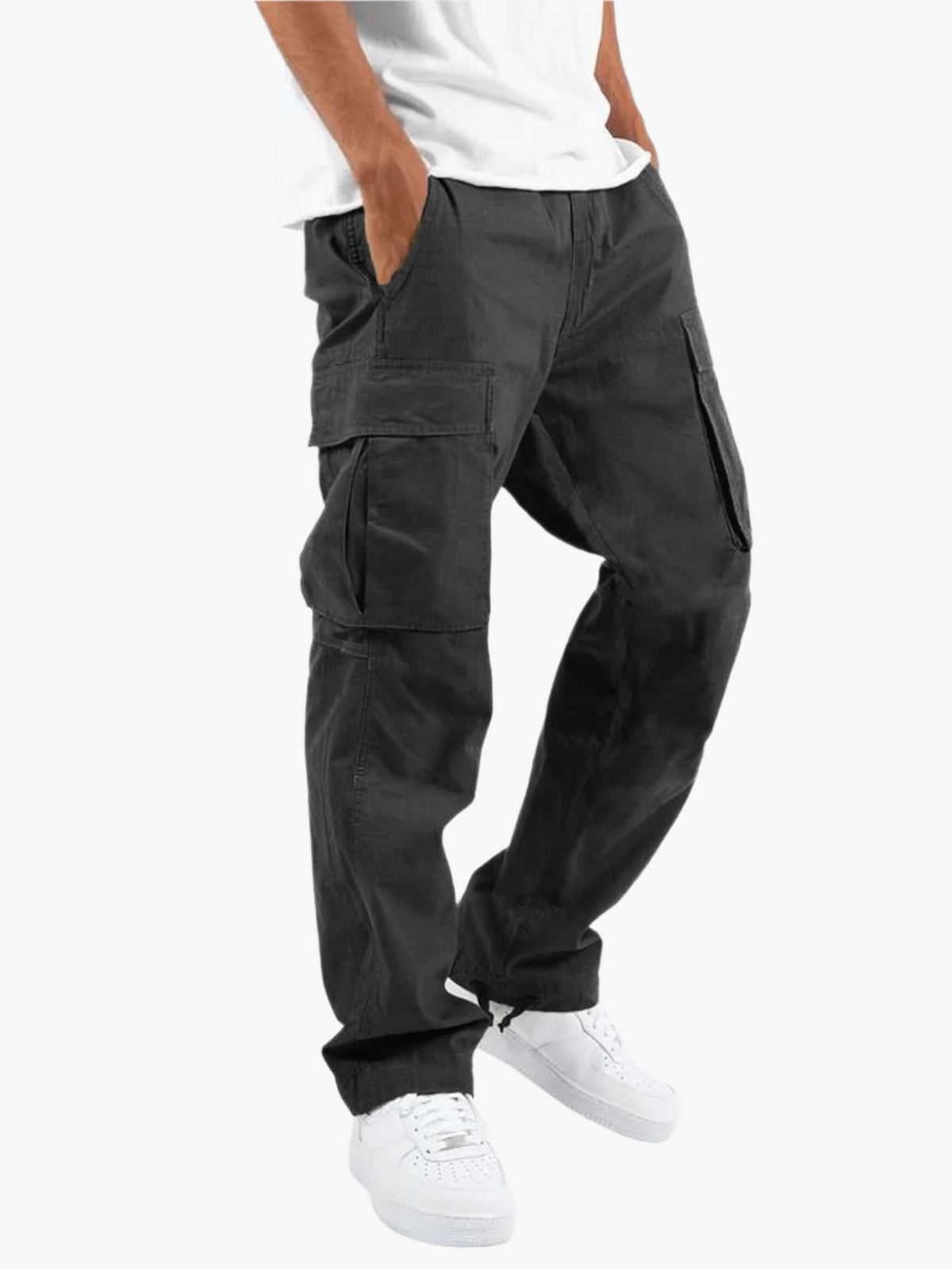 Alpenfeld™ | Herren Cargo Hose – Lässige Streetwear mit vielen Taschen für Alltag und Freizeit