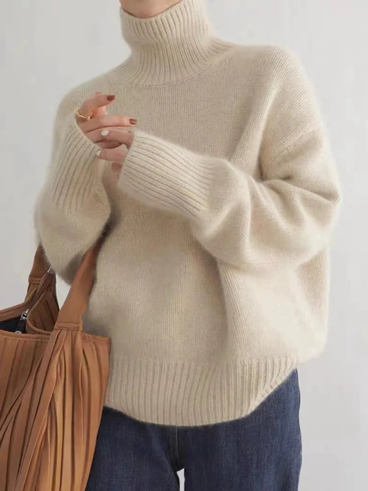 Alpenfeld | Strickpullover mit Rollkragen