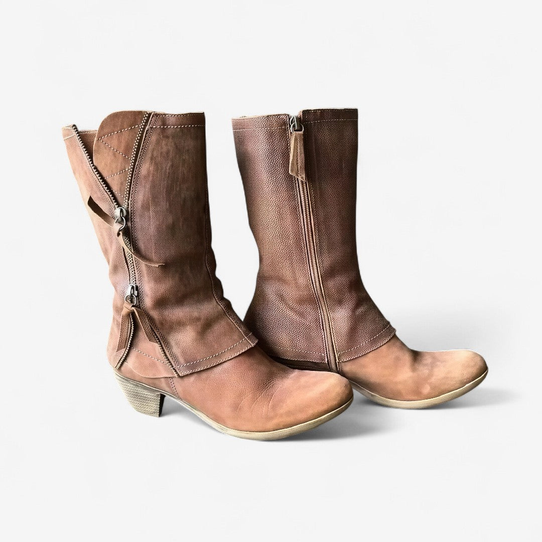 Alpenfeld | Trendige kniehohe Stiefel