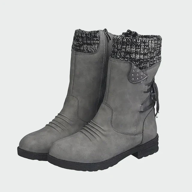Alpenfeld™ | Elegante Stiefeletten aus Wildleder