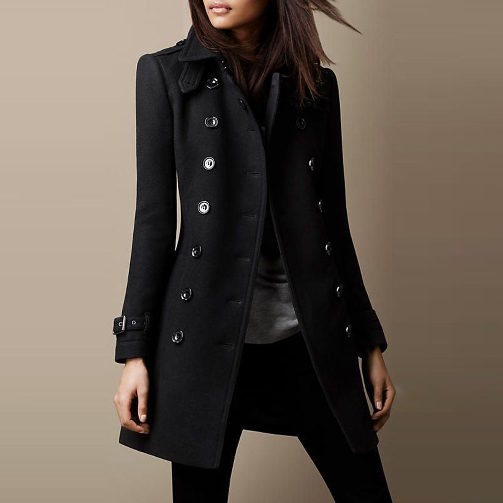 Alpenfeld™ | Nadia – Trendiger Trenchcoat