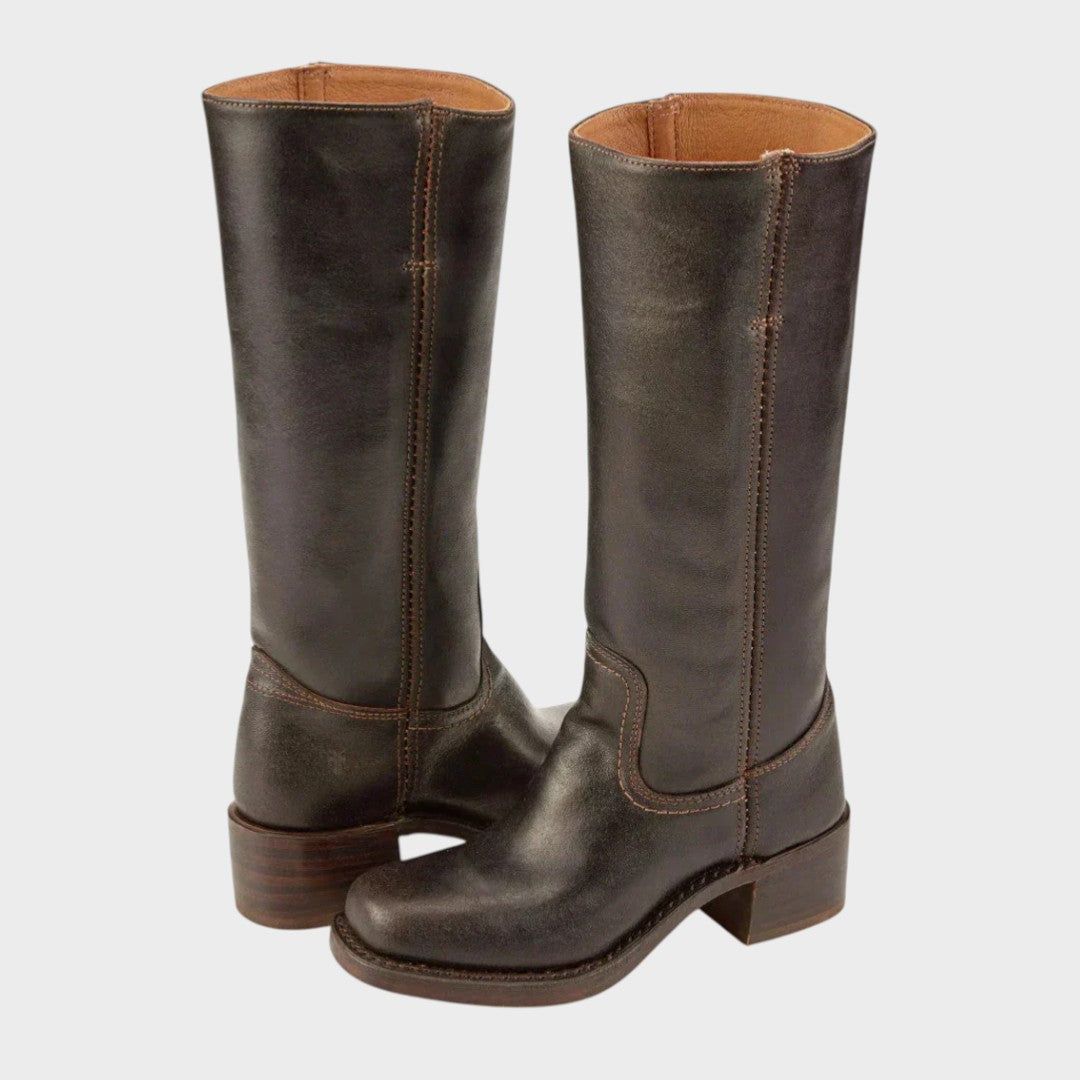 Alpenfeld™ | Klassische Reitstiefel mit hohem Schaft