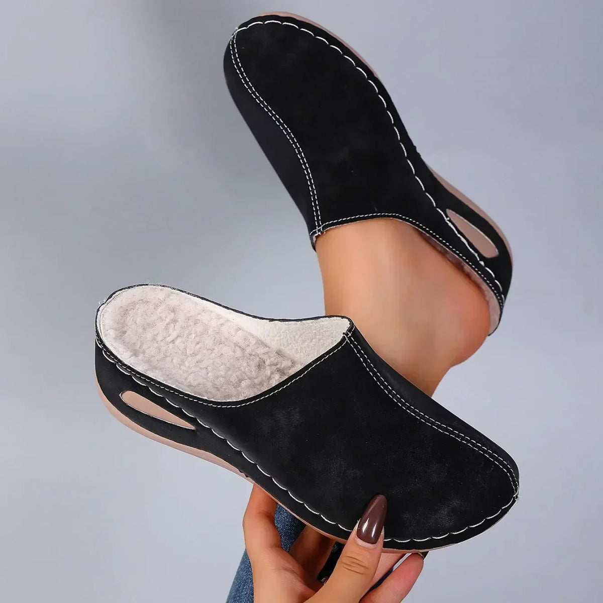 Alpenfeld | Gefütterte Damen-Clogs