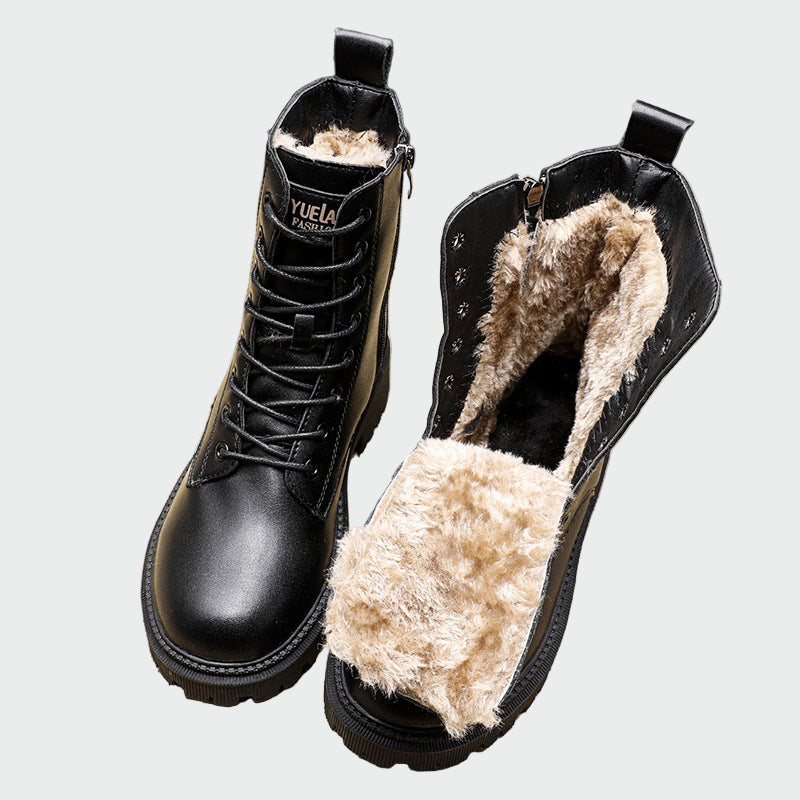 Alpenfeld™ | Winterstiefel aus Leder