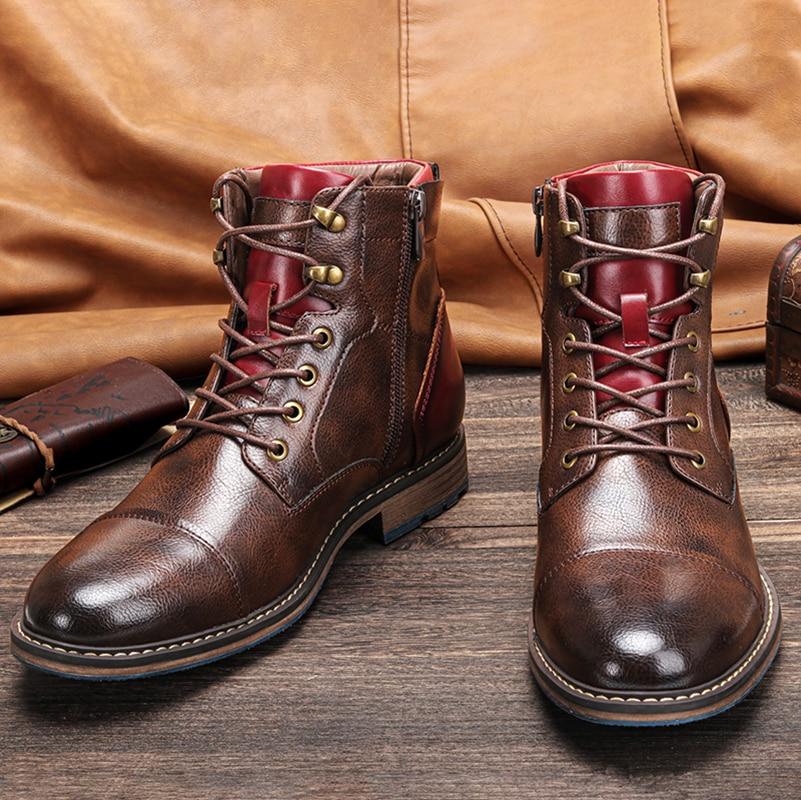 Alpenfeld™ | Oxford-Stiefel aus Leder
