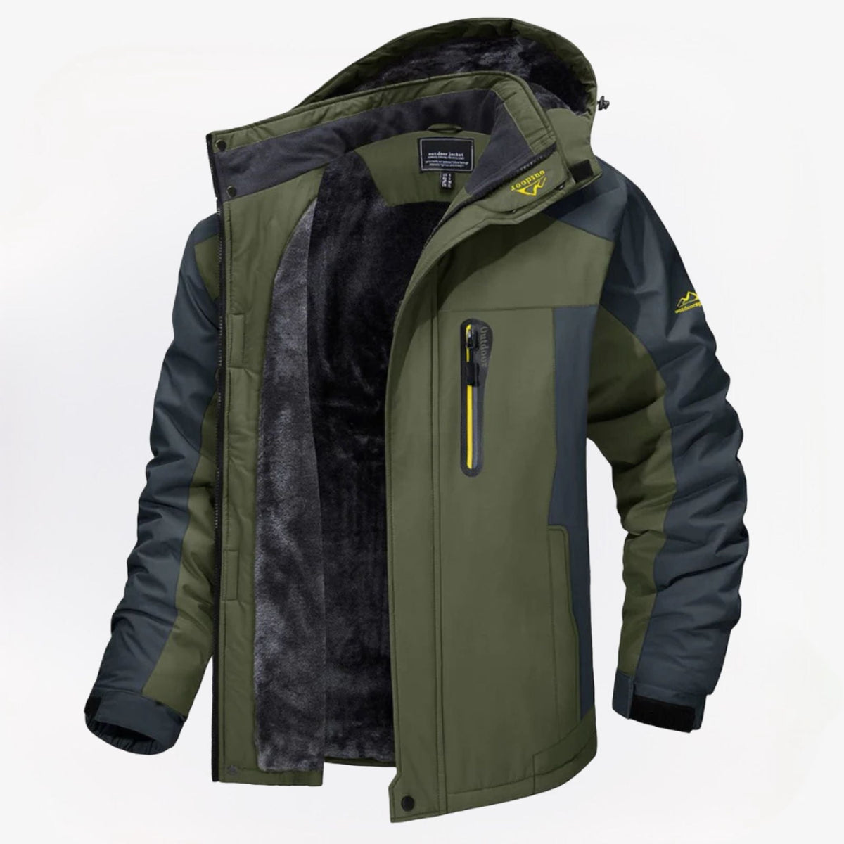 Alpenfeld | Wasserdichte Outdoor-Winterjacke für Herren