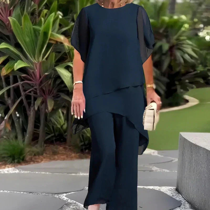 Herlene | Schickes Oberteil und Hose Set