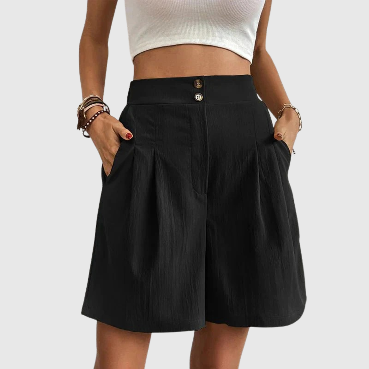 Sommerfeld | Luftige Shorts mit komfortabler Passform (1 kaufen, 1 GRATIS dazu)