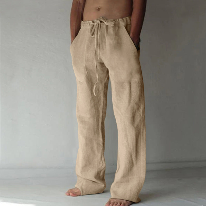 Alpenfeld™ | Herren Freizeithose im Japanischen Stil – Locker, Atmungsaktiv & Modern für Alltag und Urlaub