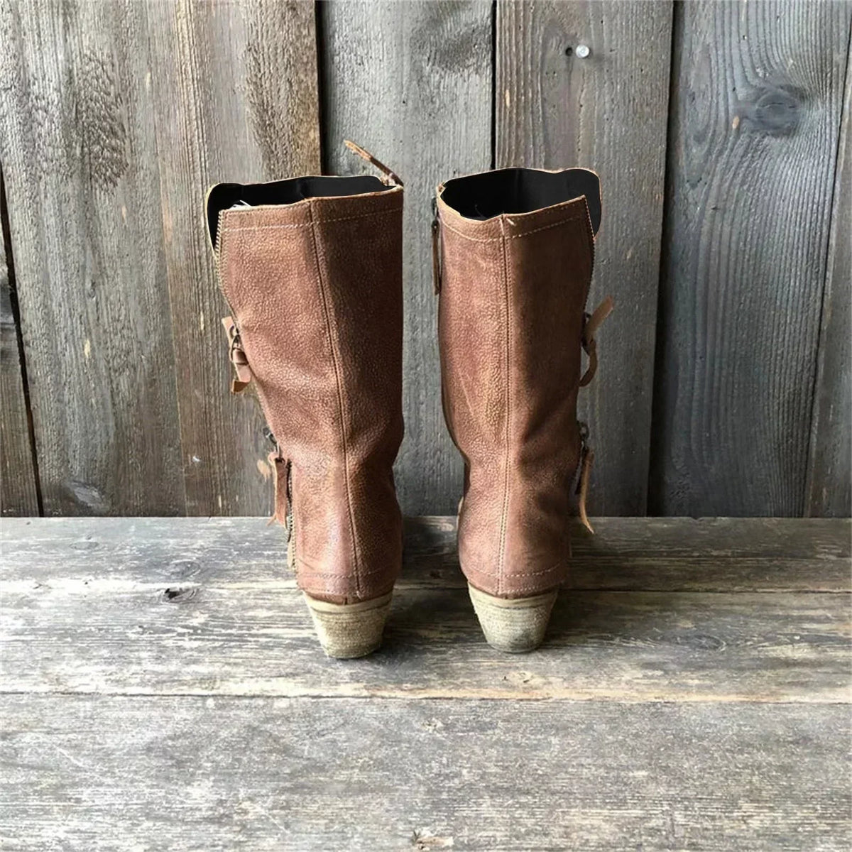 Alpenfeld | Trendige kniehohe Stiefel