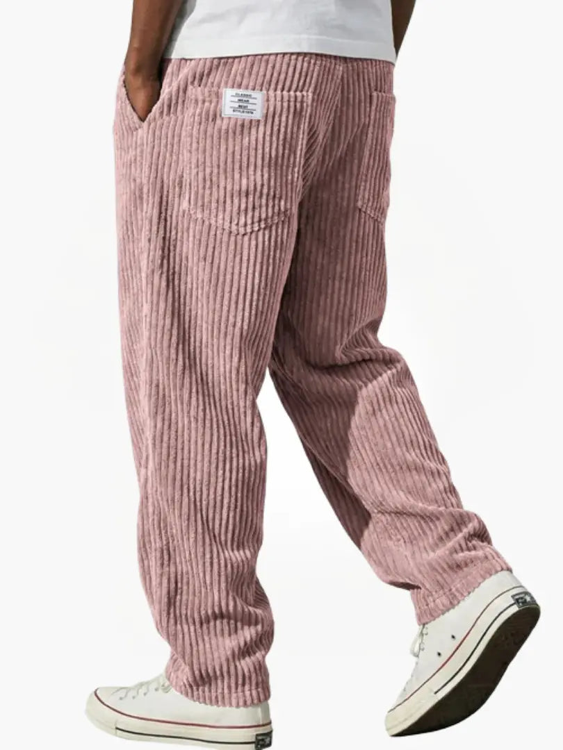 Alpenfeld | Herren Cordhose mit elastischem Bund (1 kaufen, 1 GRATIS dazu)