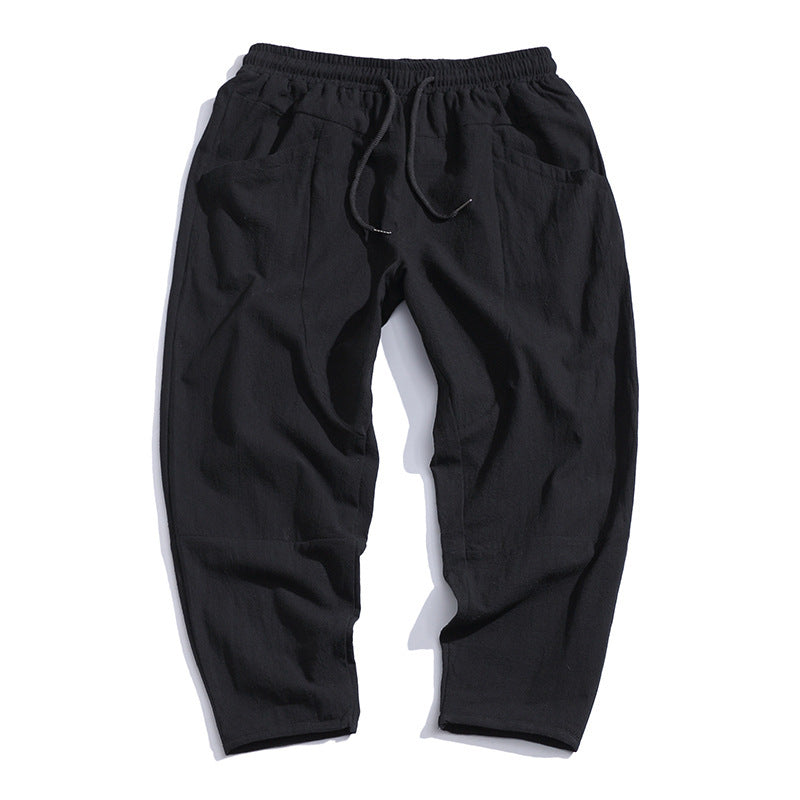 Alpenfeld™ | Herren Freizeithose im Harem-Stil – Locker, Modern, Bequem für Alltag und Streetwear