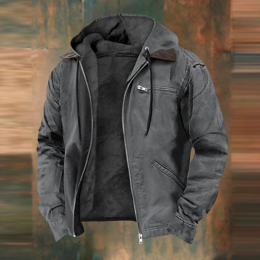 Alpenfeld | Warme Hoodie-Jacke für Herren