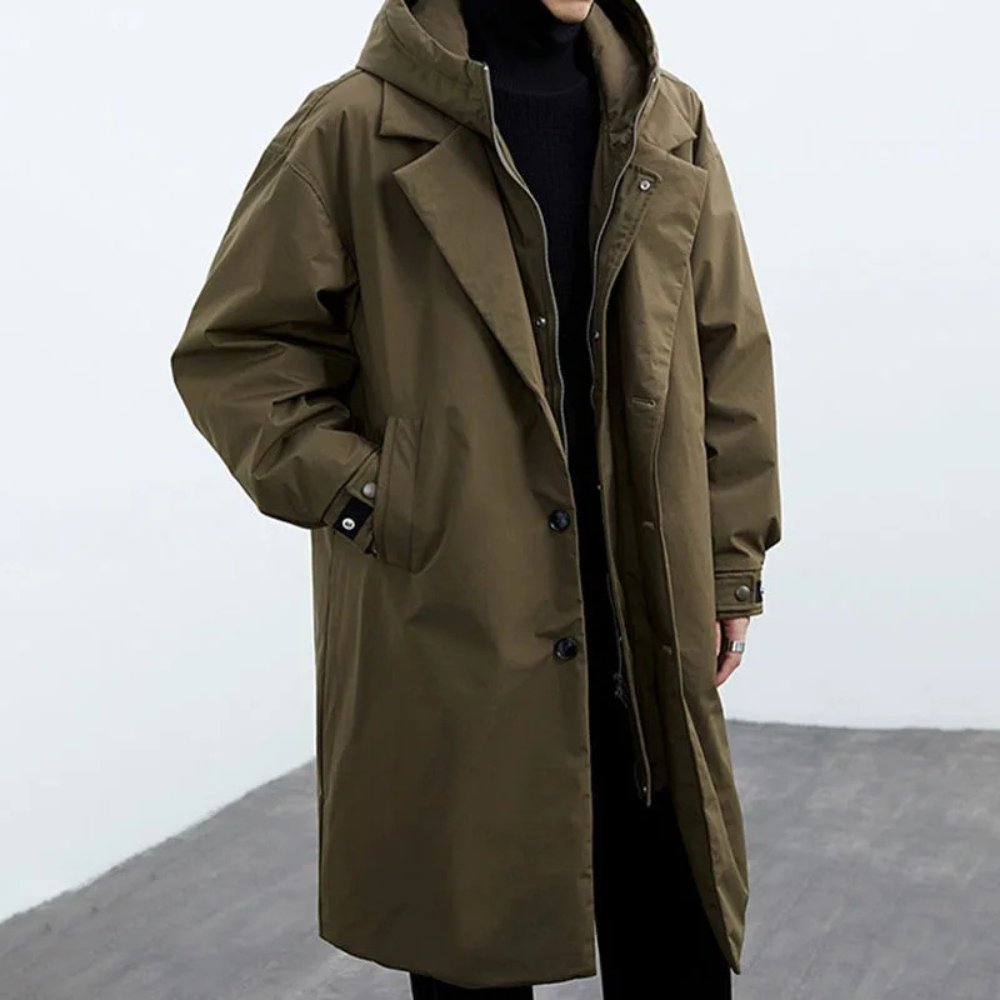 Alpenfeld | Wetterfeste Herrenjacke mit Kapuze