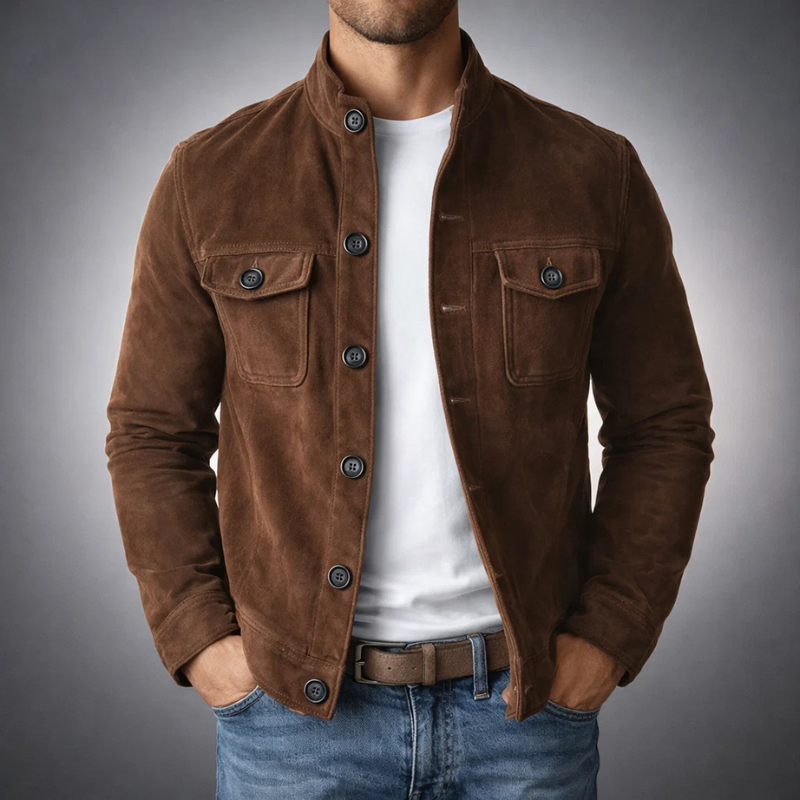 Alpenfeld | Elegante Wildlederjacke