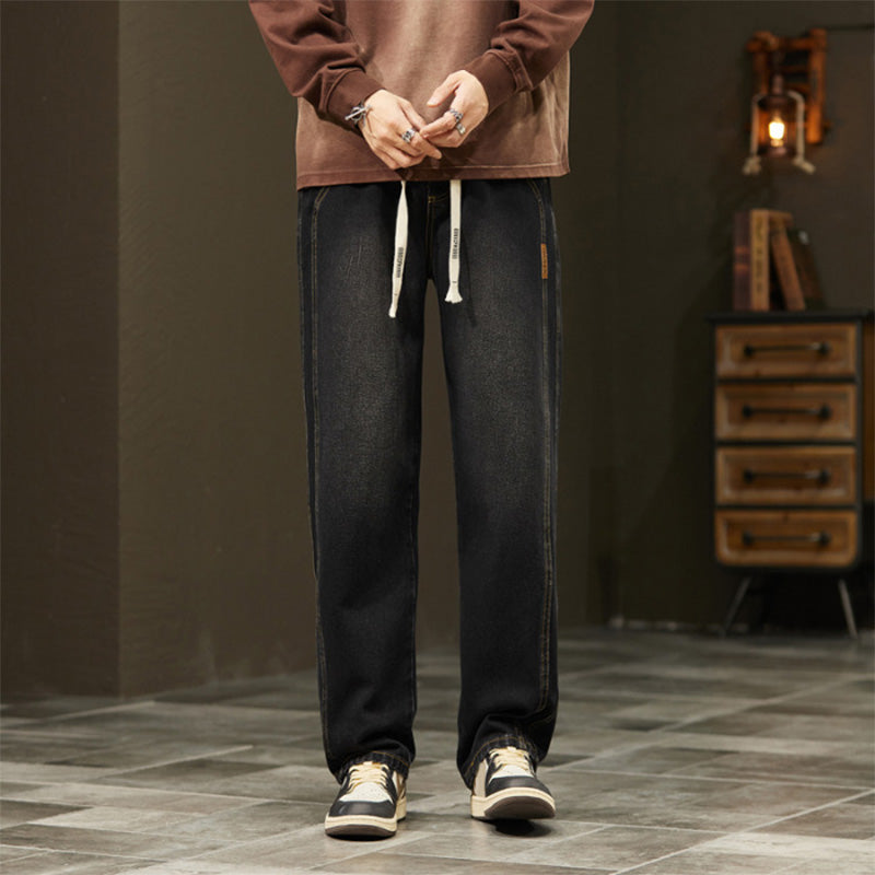 Alpenfeld | Lockere Straight-Jeans für Herren (1 kaufen, 1 GRATIS dazu)