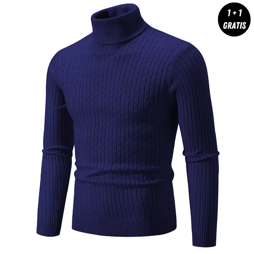 Sommerfeld™ | Warmer Strickpullover mit Rollkragen