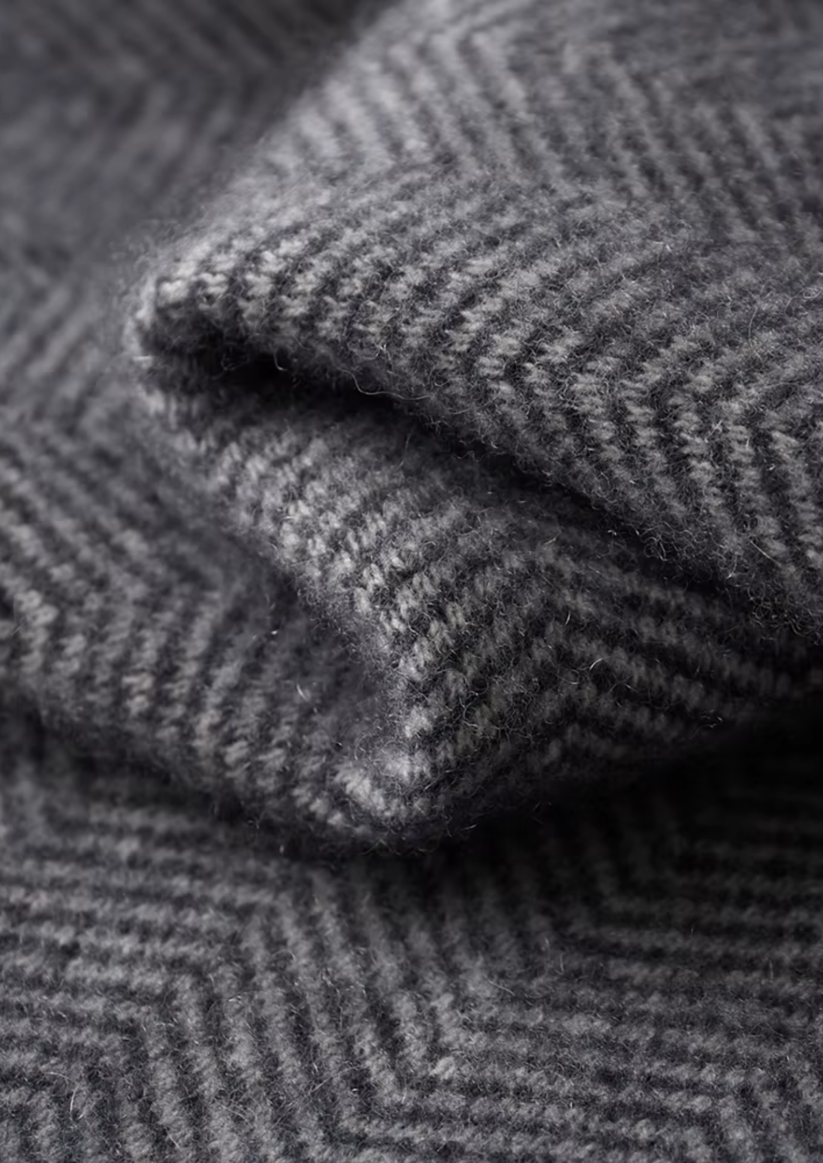 Alpenfeld | Set aus feinster Merinowolle mit Muster
