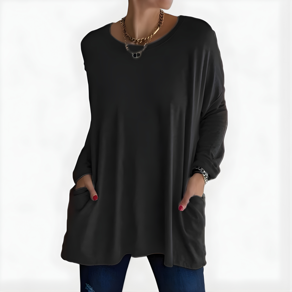 Alpenfeld | Lässiger Longpullover (1 Kaufen, 1 GRATIS dazu)