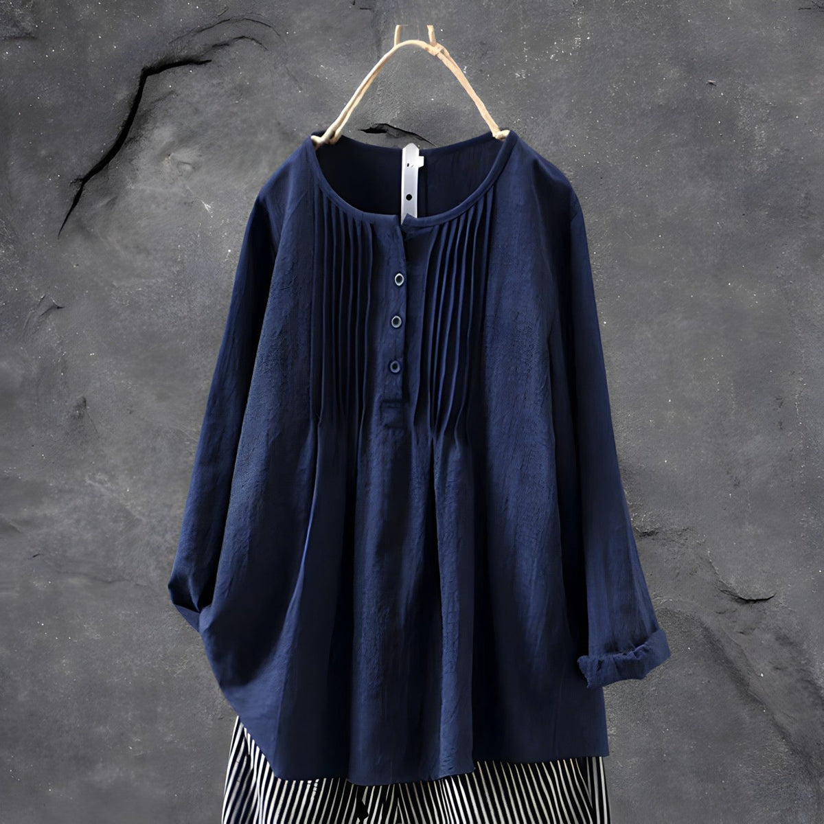 Clariz | Lockere Tunika-Bluse