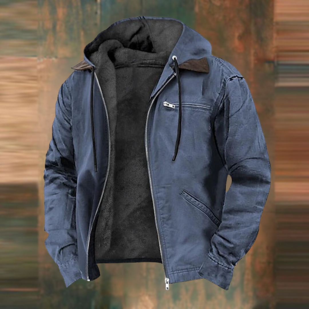Alpenfeld | Warme Hoodie-Jacke für Herren