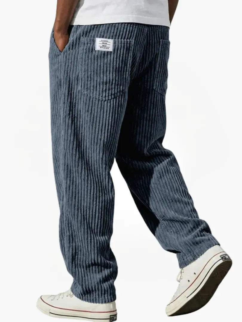 Alpenfeld | Herren Cordhose mit elastischem Bund (1 kaufen, 1 GRATIS dazu)