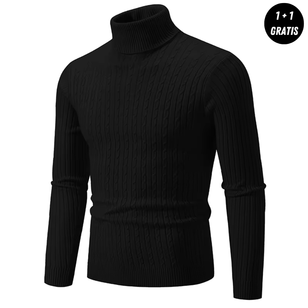 Sommerfeld™ | Warmer Strickpullover mit Rollkragen