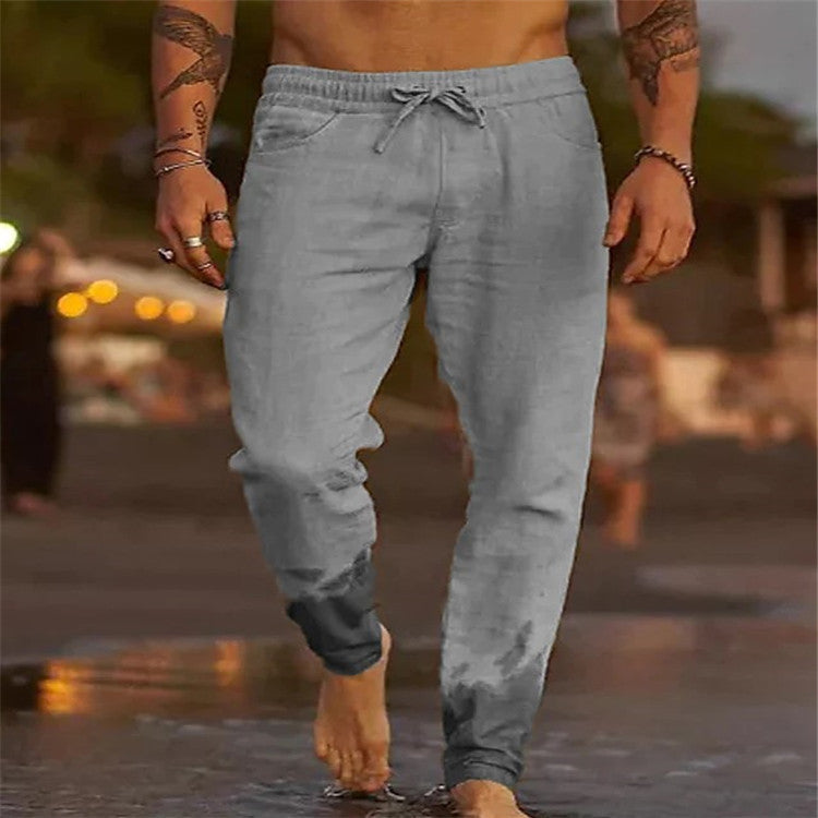 Alpenfeld | Lässige Herren Strandhose aus Baumwolle (1 kaufen, 1 GRATIS dazu)