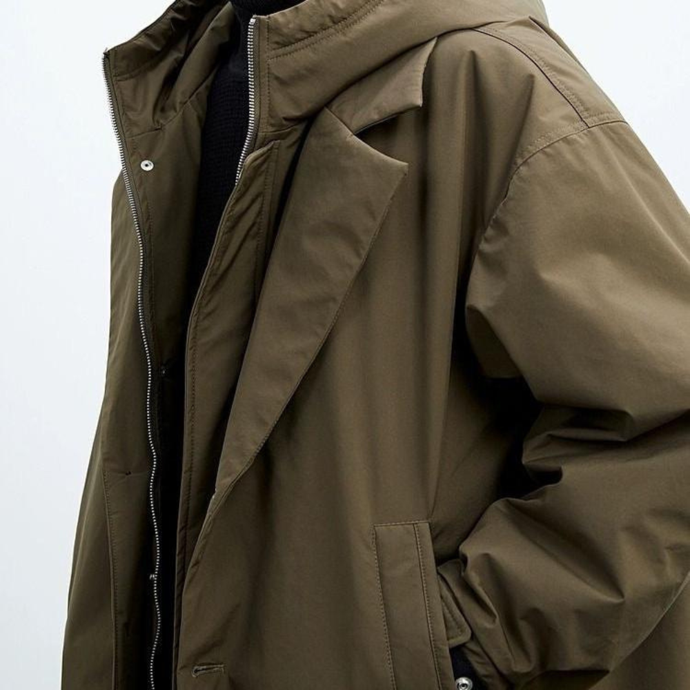 Alpenfeld | Wetterfeste Herrenjacke mit Kapuze