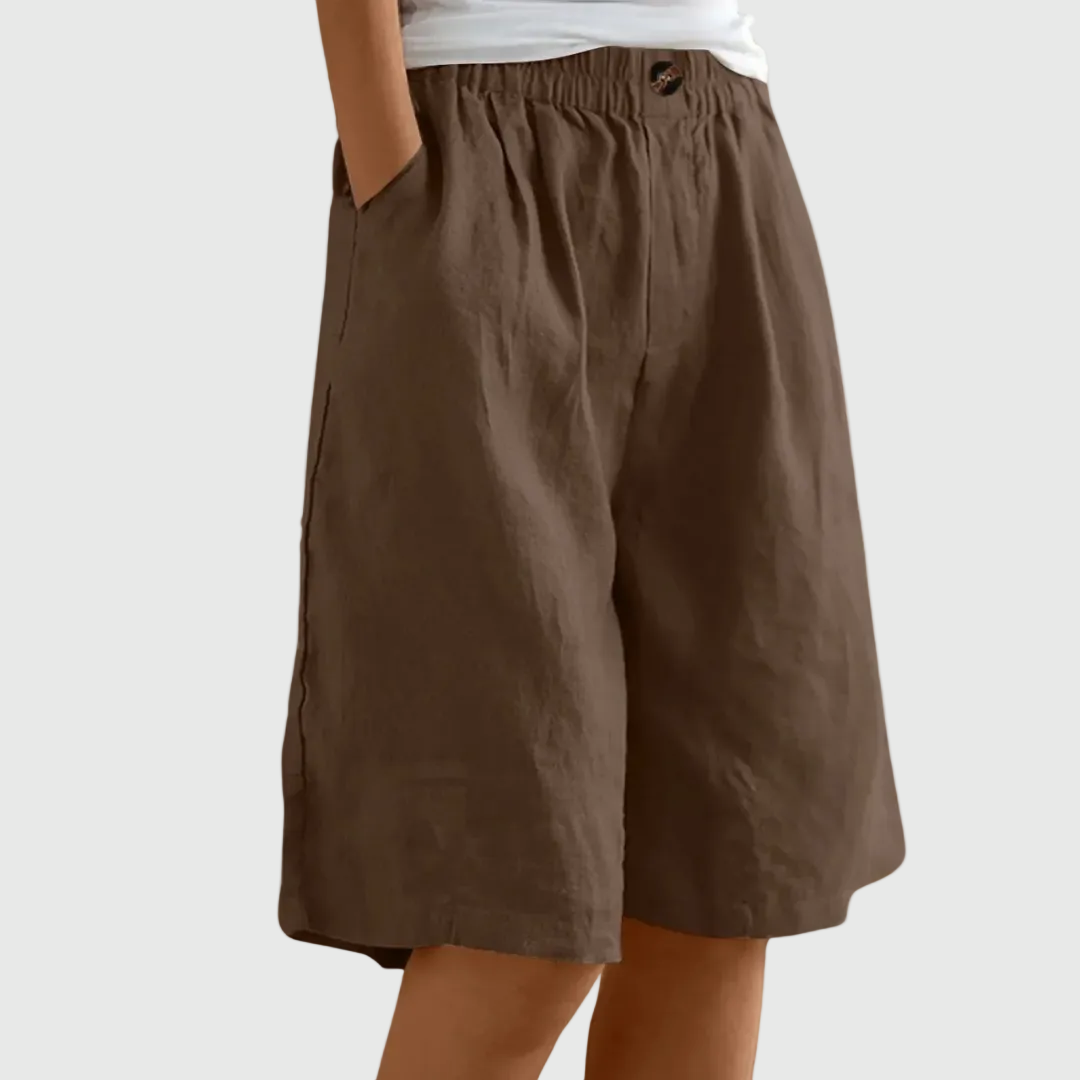 Sommerfeld | Luftige Shorts mit weitem Bein (1 kaufen, 1 GRATIS dazu)