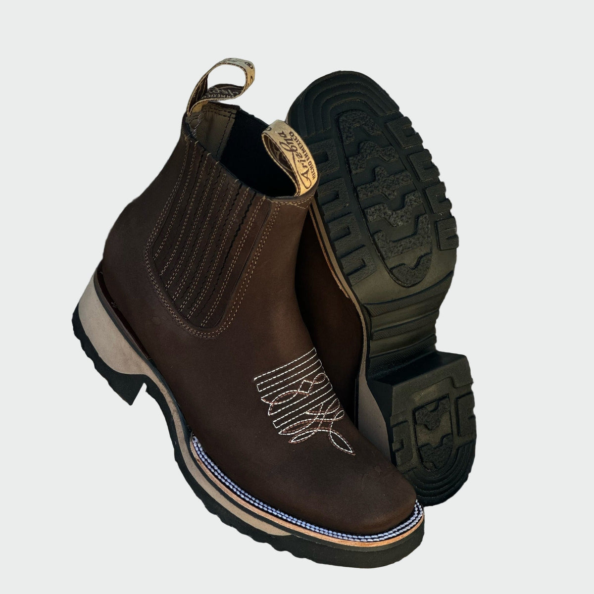 Alpenfeld™ | Cowboy-Stiefel aus Leder