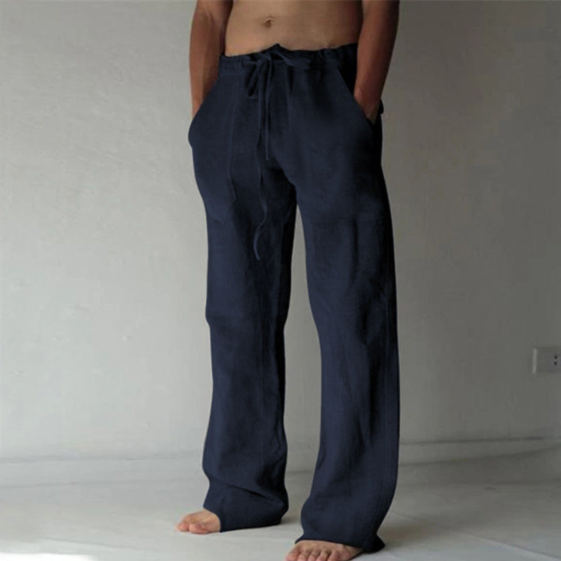Alpenfeld™ | Herren Freizeithose im Japanischen Stil – Locker, Atmungsaktiv & Modern für Alltag und Urlaub
