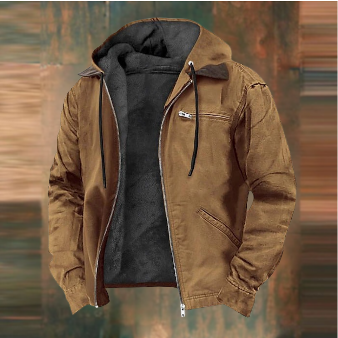 Alpenfeld | Warme Hoodie-Jacke für Herren