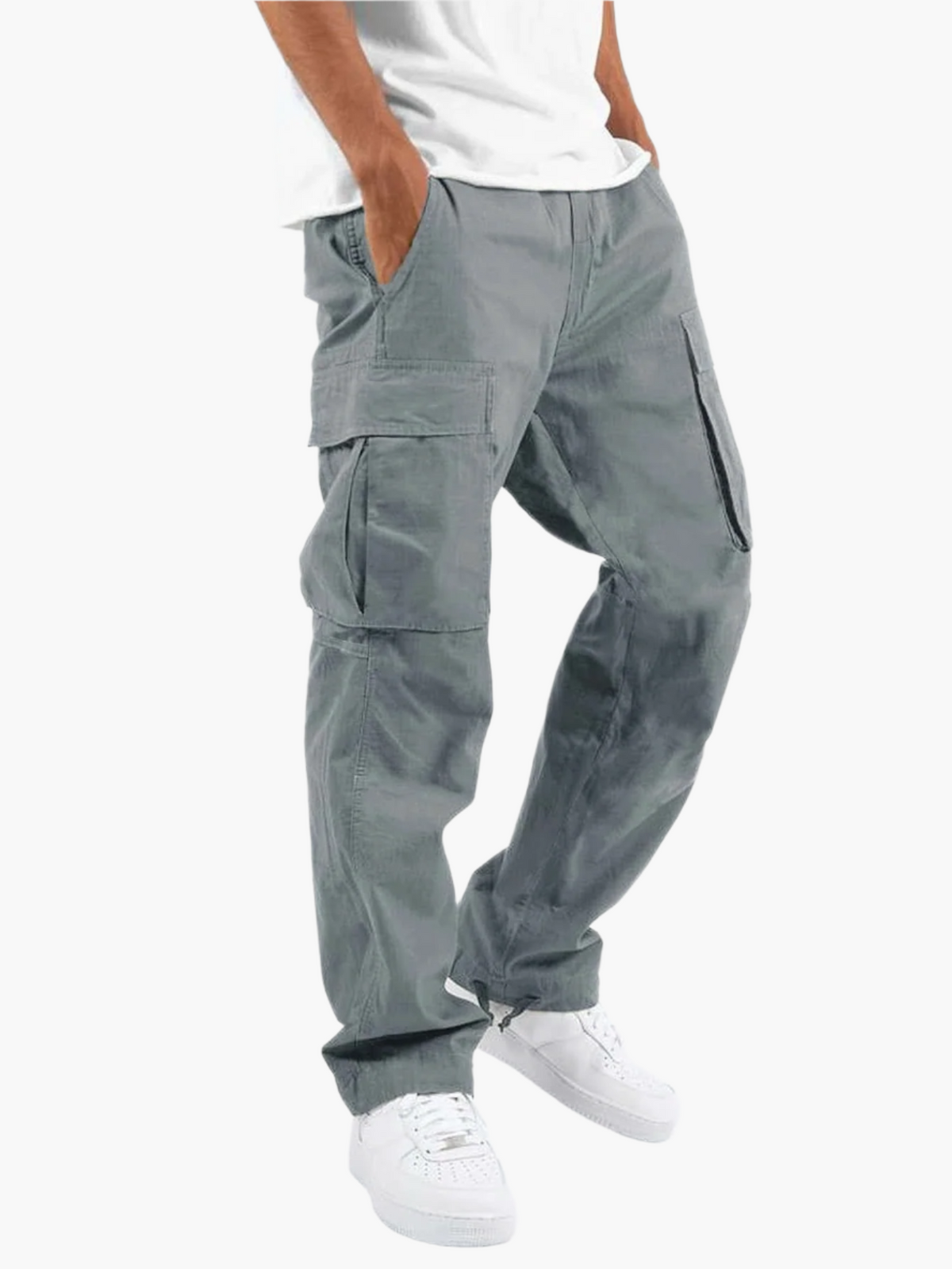 Alpenfeld™ | Herren Cargo Hose – Lässige Streetwear mit vielen Taschen für Alltag und Freizeit