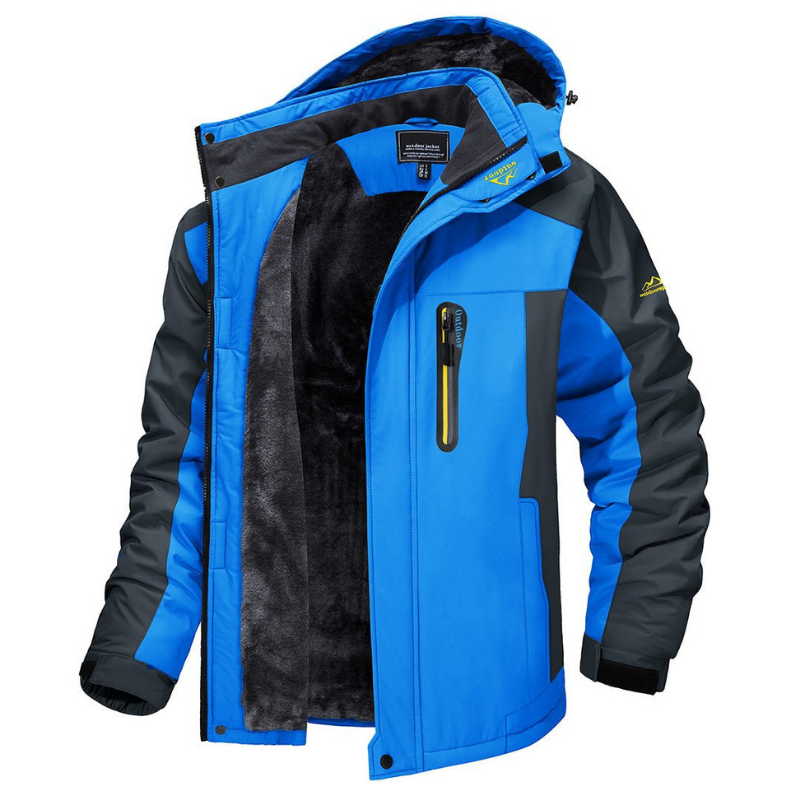 Alpenfeld | Wasserdichte Outdoor-Winterjacke für Herren