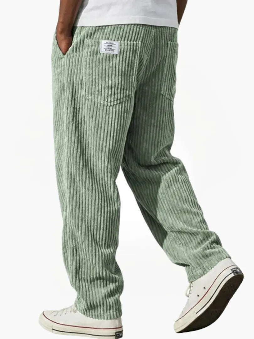Alpenfeld | Herren Cordhose mit elastischem Bund (1 kaufen, 1 GRATIS dazu)