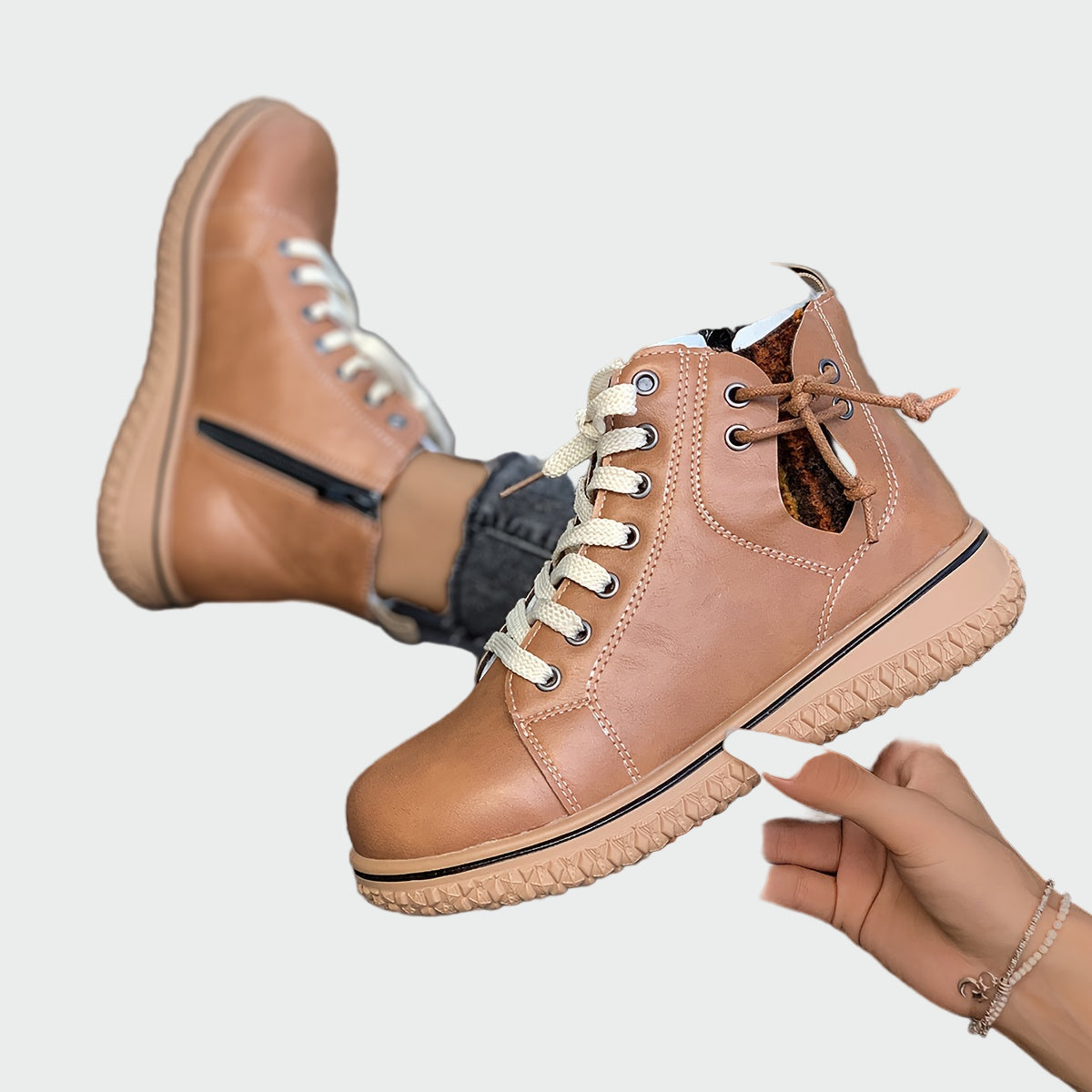 Alpenfeld™ | Orthopädische Lederstiefel bis zur Knöchel