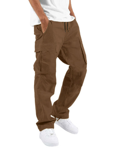 Alpenfeld™ | Herren Cargo-Hose mit weitem Schnitt – Freizeit & Utility-Hose