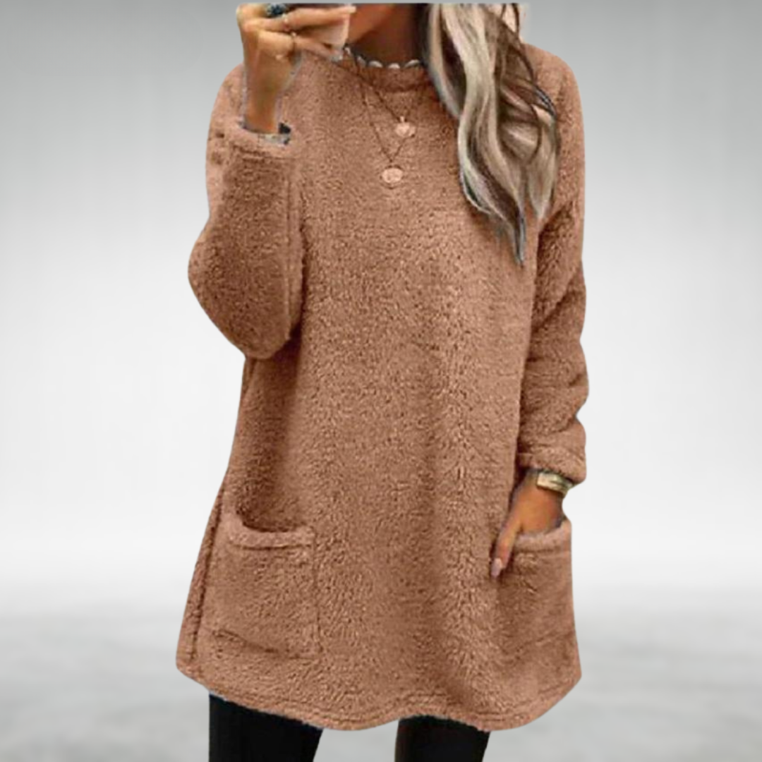 Alpenfeld | Langer Fleece-Pullover