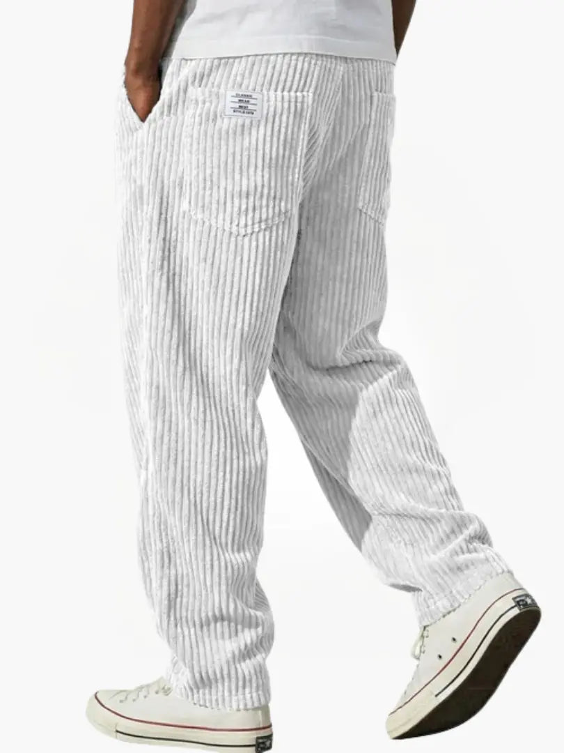 Alpenfeld | Herren Cordhose mit elastischem Bund (1 kaufen, 1 GRATIS dazu)