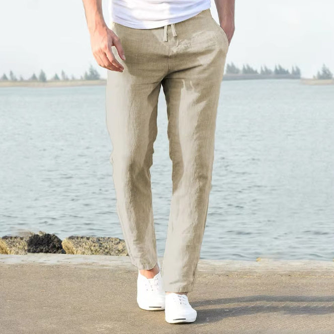 Alpenfeld™ | Herren Freizeithose mit elastischem Bund – Bequeme und stilvolle Stoffhose für Alltag und Urlaub