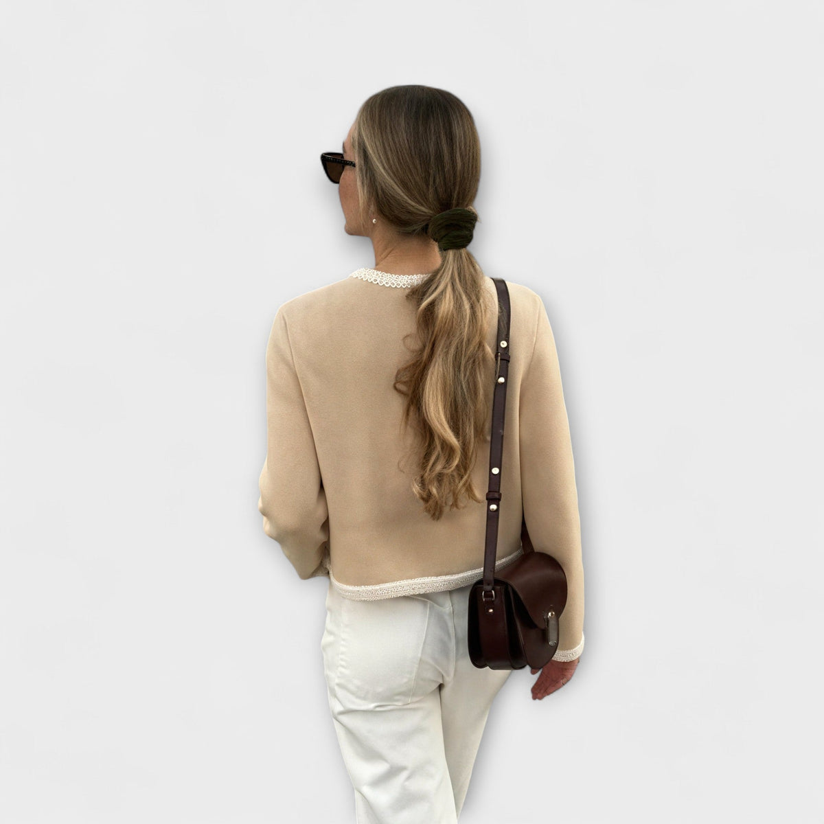 Alpenfeld™ | Klassische Strickjacke mit Ziertaschen
