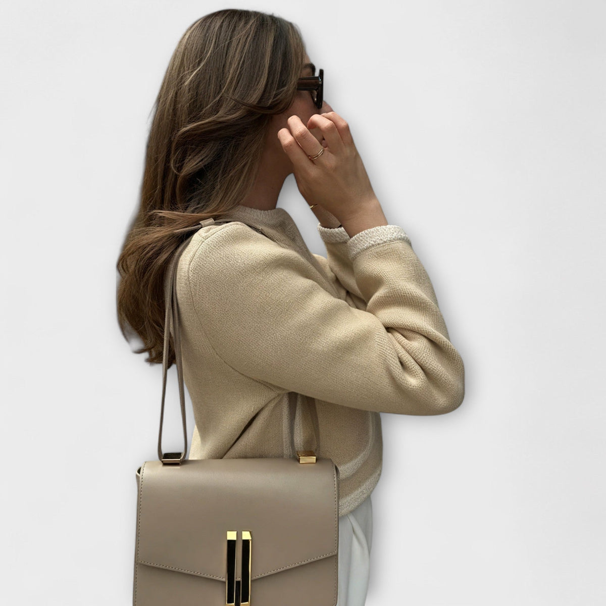 Alpenfeld™ | Klassische Strickjacke mit Ziertaschen
