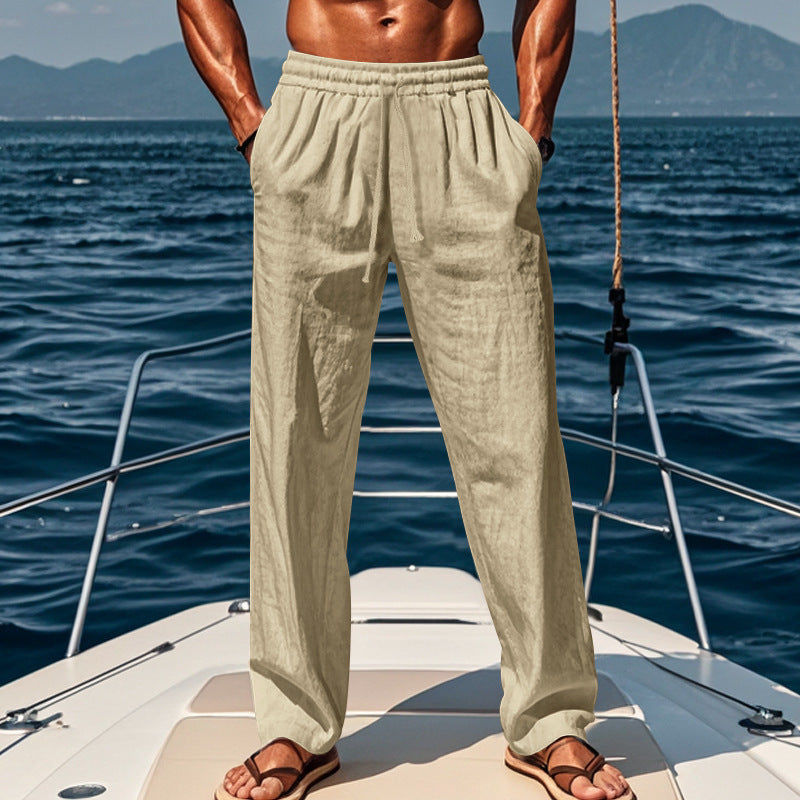 Alpenfeld™ | Atmungsaktive Baumwolle undlockere Freizeit Sporthose