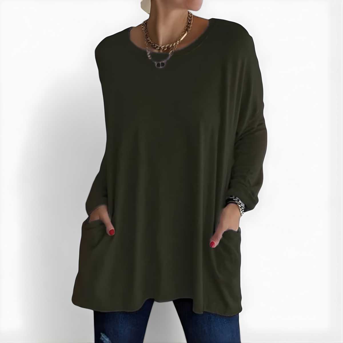 Alpenfeld | Lässiger Longpullover (1 Kaufen, 1 GRATIS dazu)